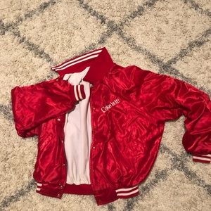Coke is it! Coca Cola Red Jacket